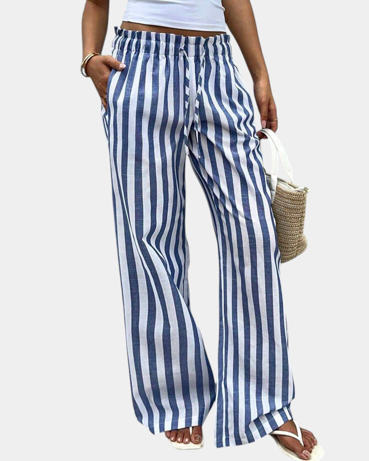 Marguerite | Pantalon à rayures