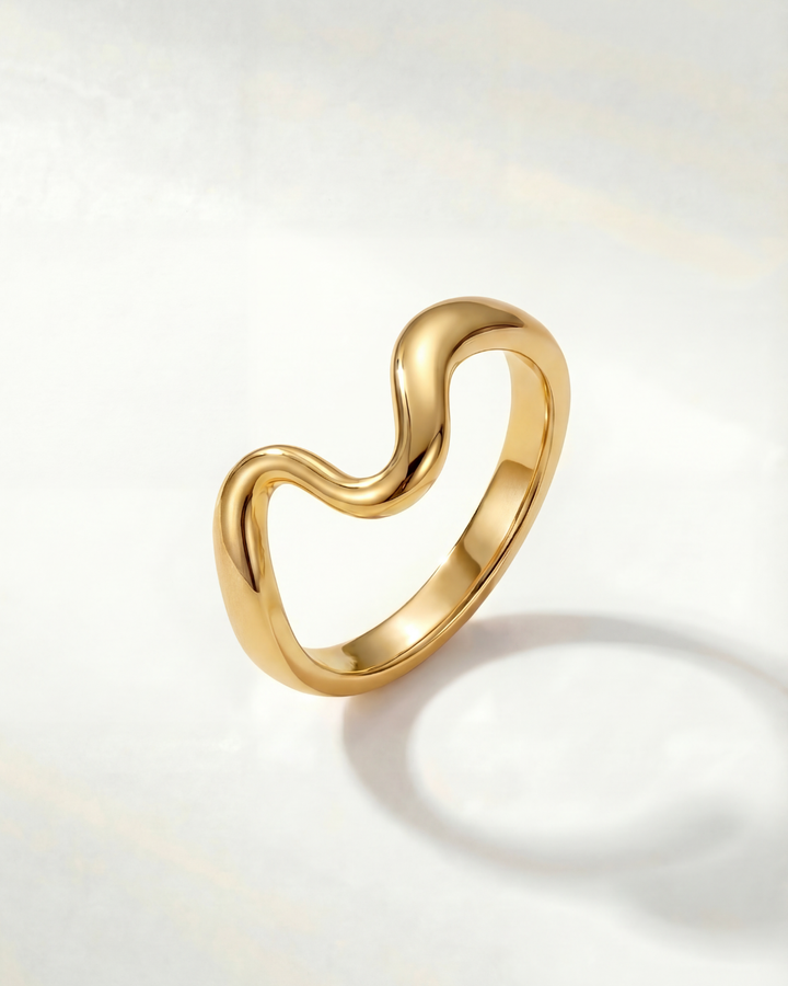Daphné | Bague ondulée
