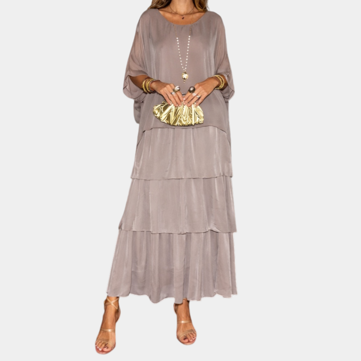 Agnès | Élégant Robe Maxi Fluide