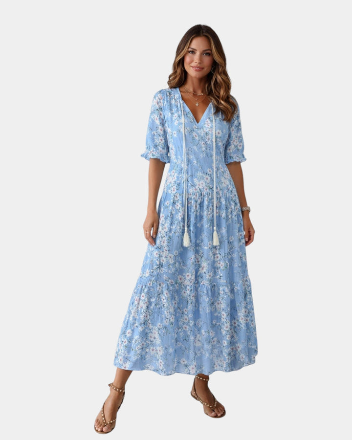 Nina | Robe maxi élégante
