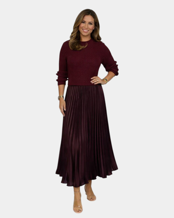 Béatris | Robe effet blouse
