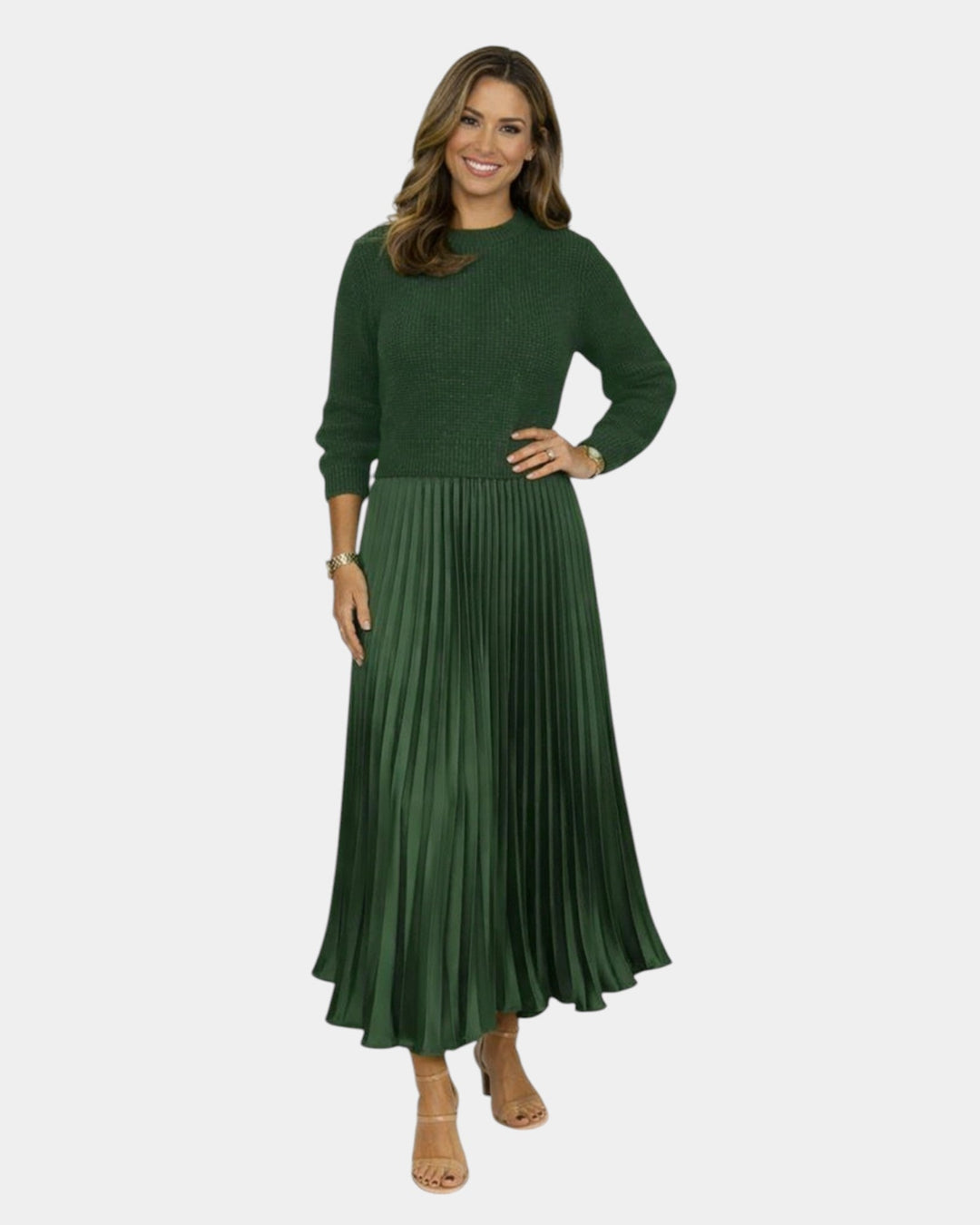 Béatris | Robe effet blouse