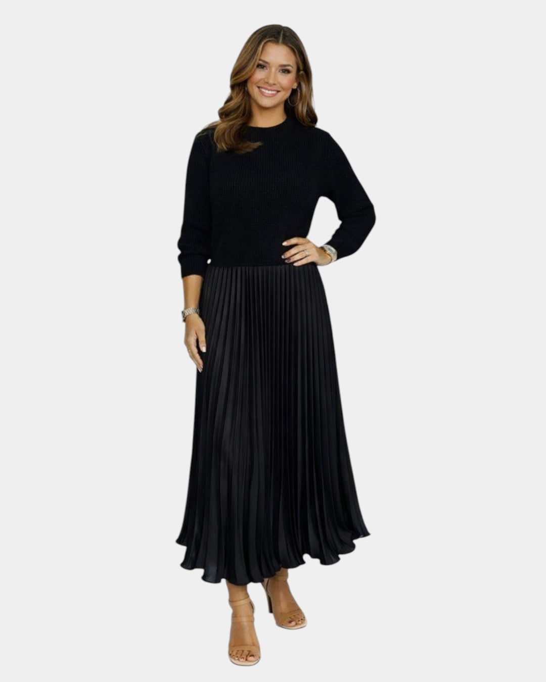 Béatris | Robe effet blouse
