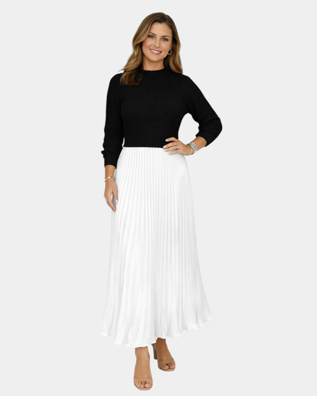 Béatris | Robe effet blouse