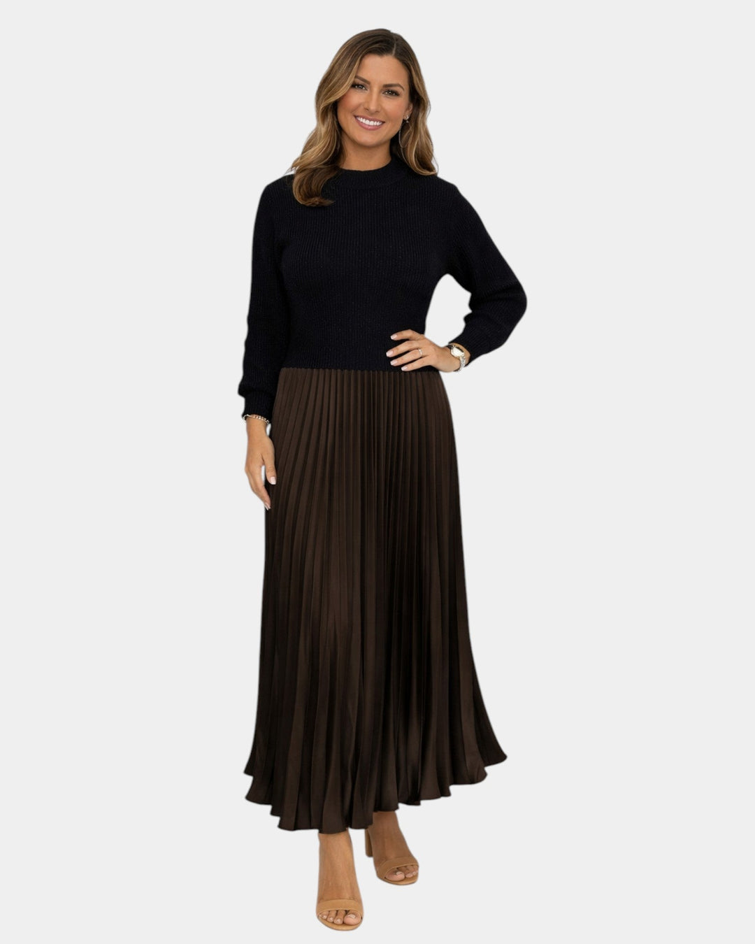 Béatris | Robe effet blouse