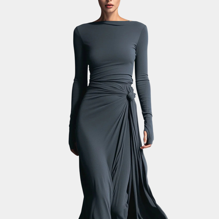 Renee | Robe Maxi Drapée