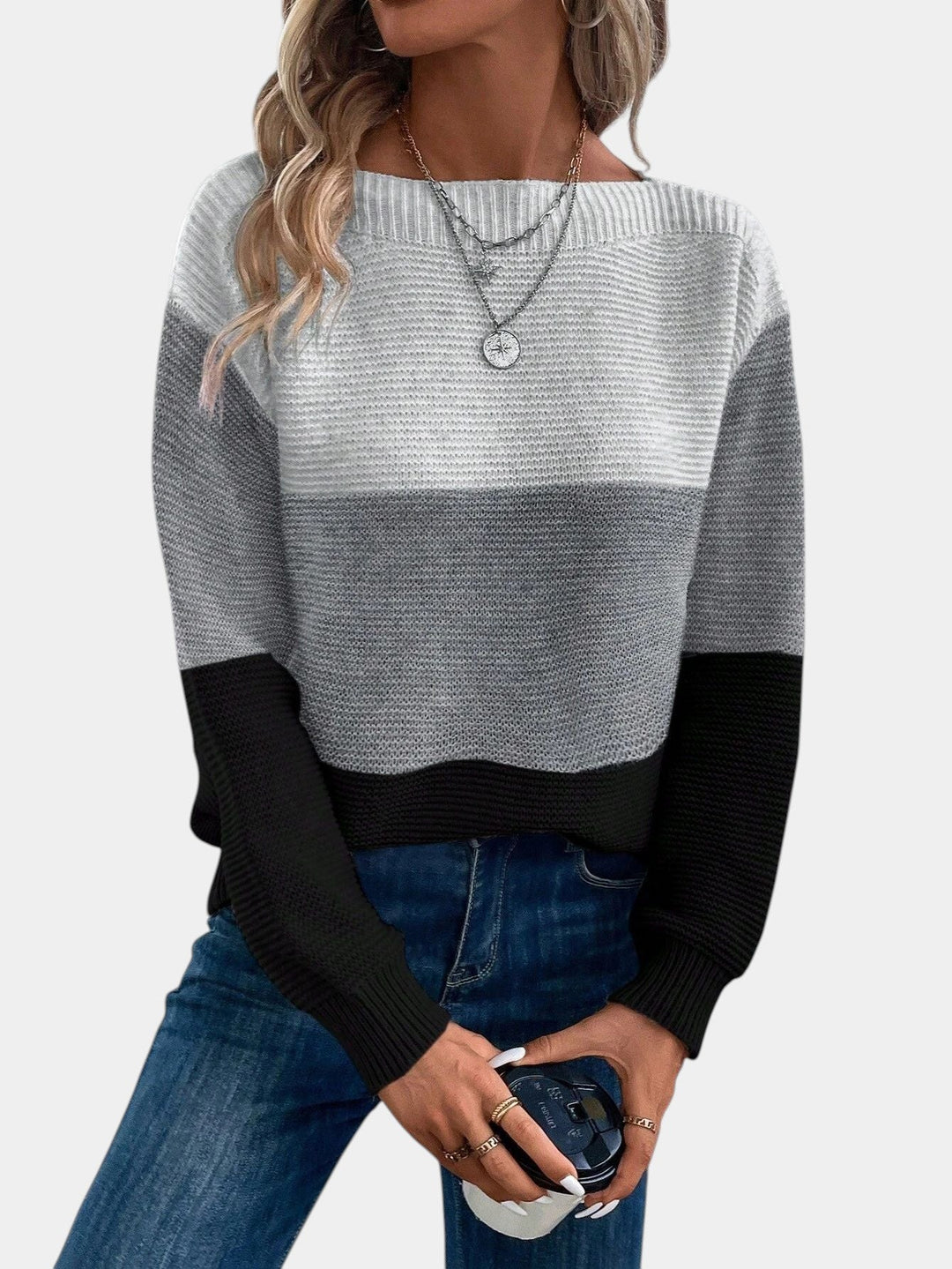 Serena | Pull Dégradé Doux avec Coupe Confortable