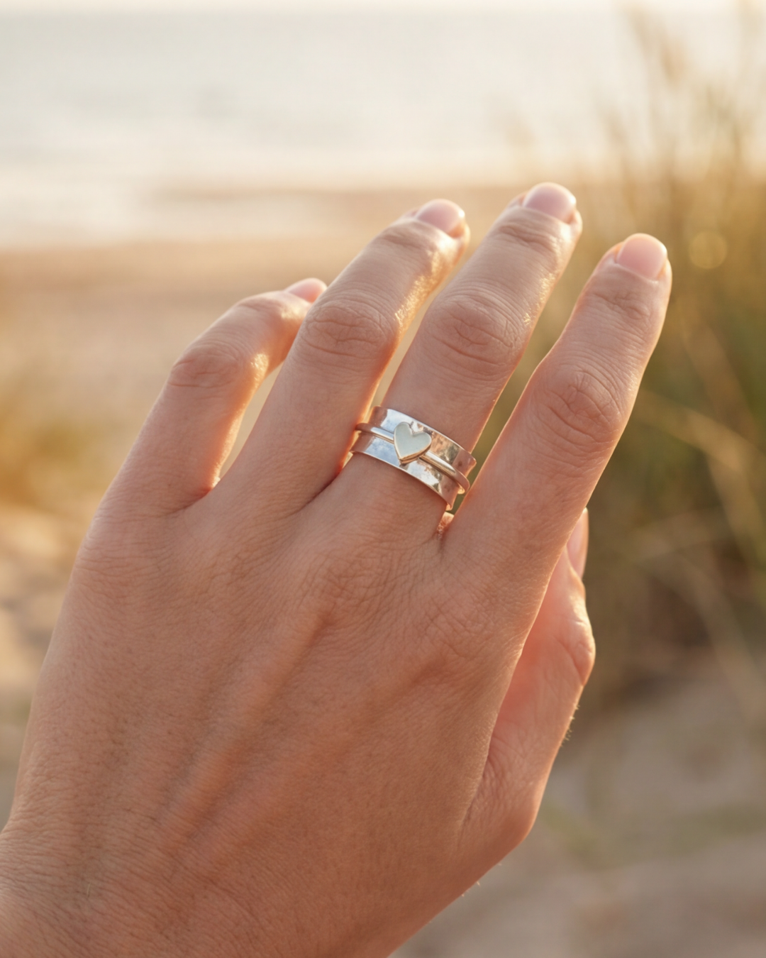 Sabine | Bague cœur