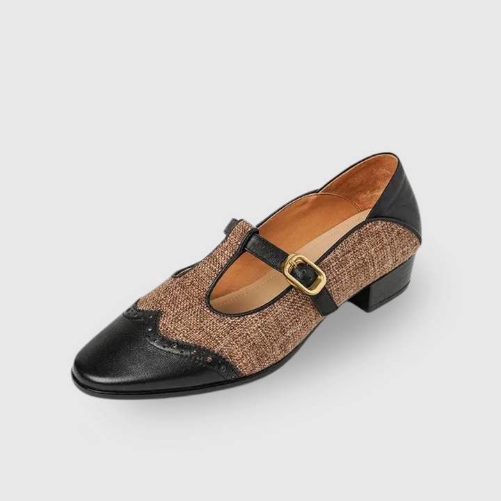 Chloé | Chaussures Vintage en Cuir avec Boucle