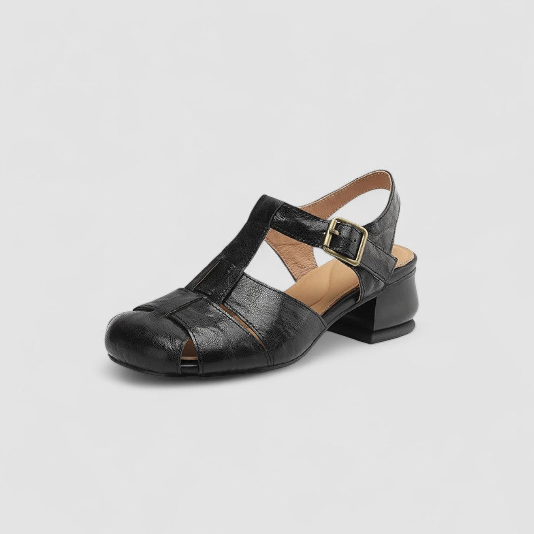 Mathilde | Chaussures orthopédiques Mary Jane en cuir