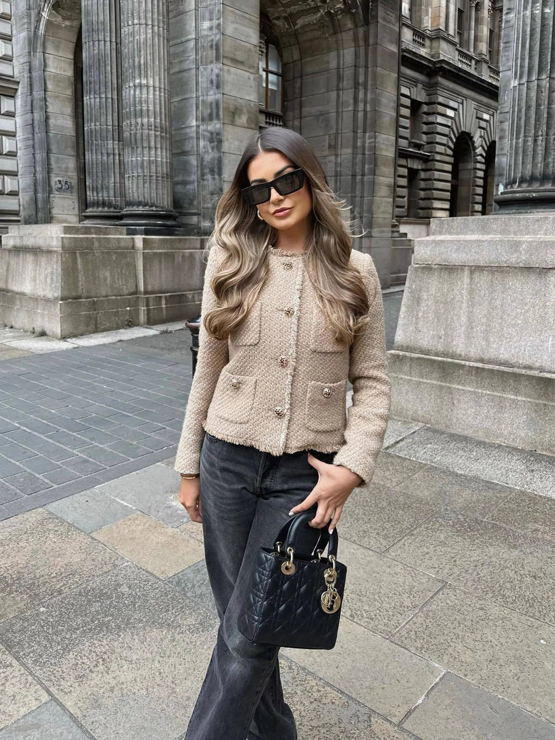 Alice | Veste Chic Beige
