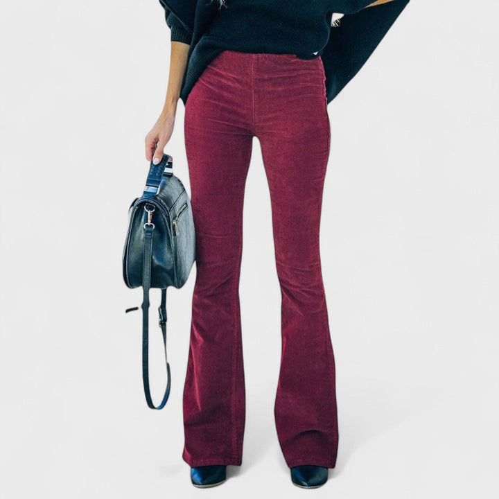 Chloé | Pantalons évasés en velours côtelé