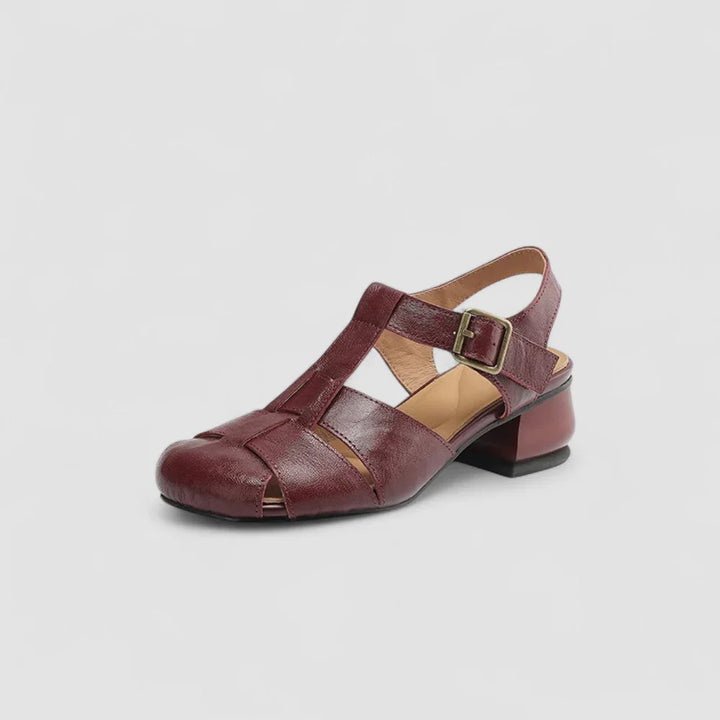 Mathilde | Chaussures orthopédiques Mary Jane en cuir