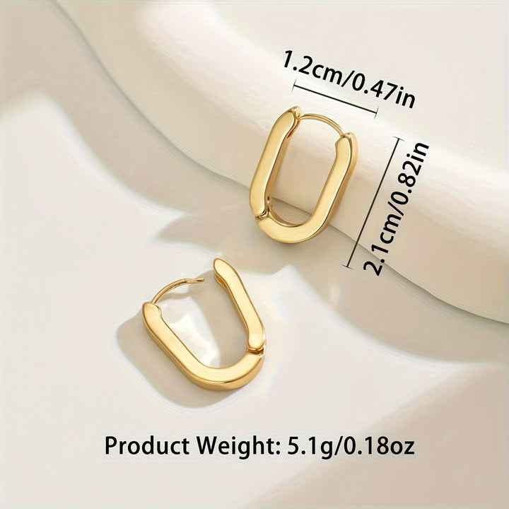 Aura | Boucles d'oreilles géométriques élégantes