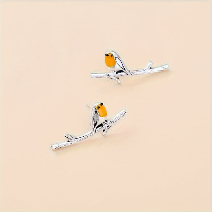 Flora | Boucles d'oreilles Cartoon Oiseau