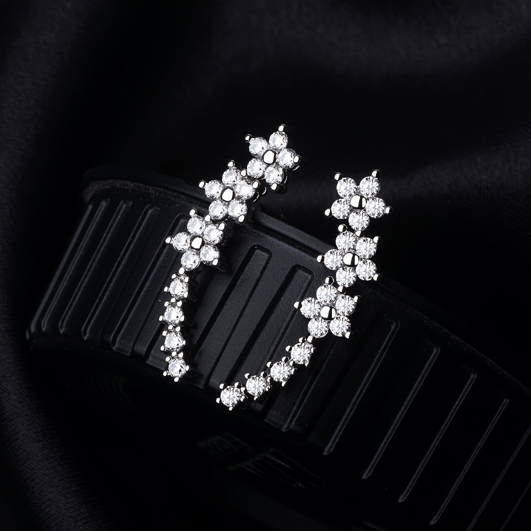 Éclore | Boucles d'oreilles intemporelles en fleurs