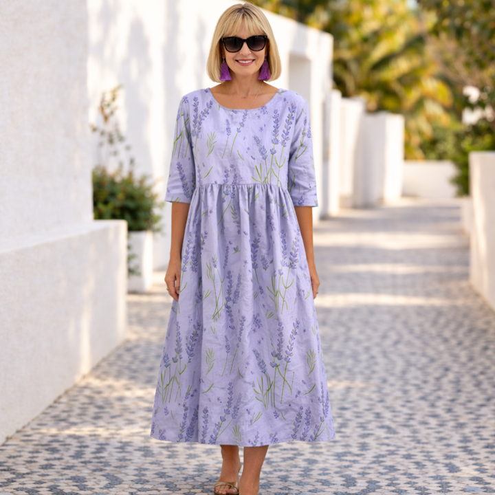 Susan | Robe Florale avec une Ambiance Estivale