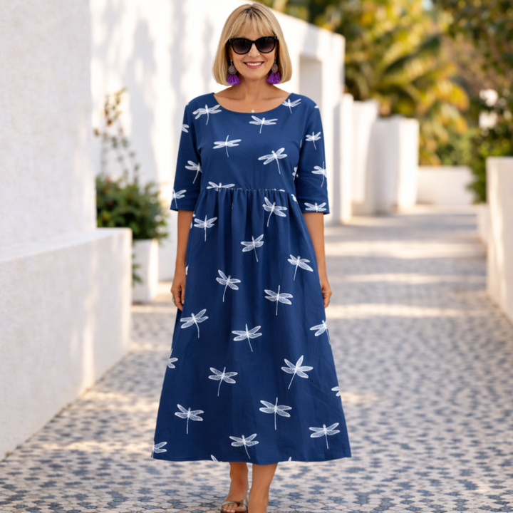Mary | Robe Florale d'Été