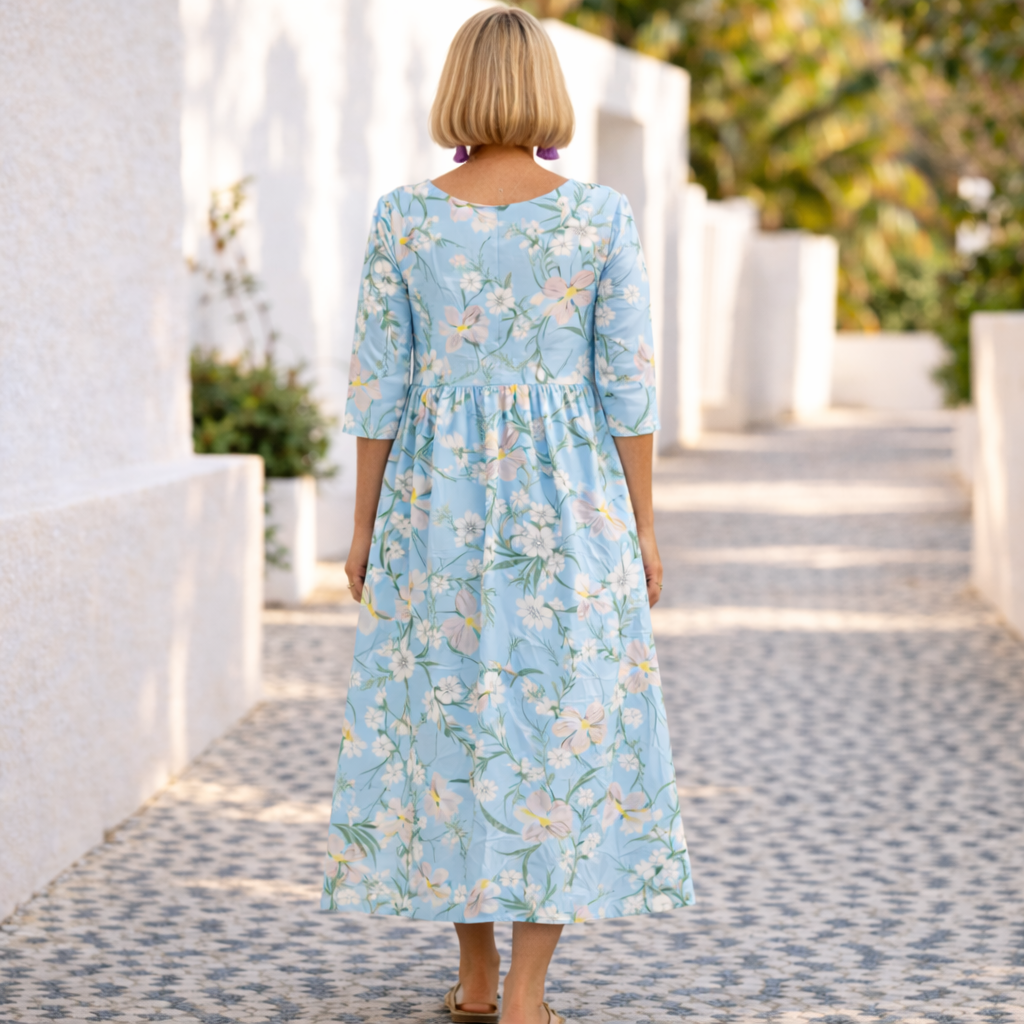 Mary | Robe Florale d'Été