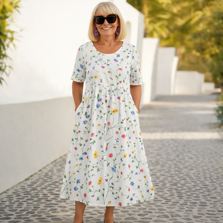 Robin | Robe Midi Florale