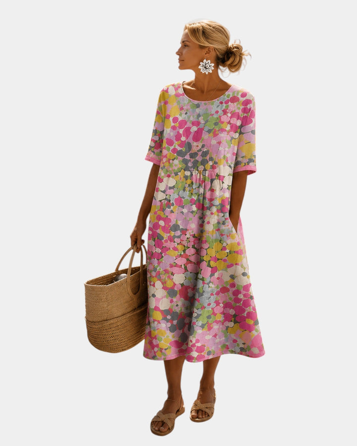 Liséa | Robe midi florale