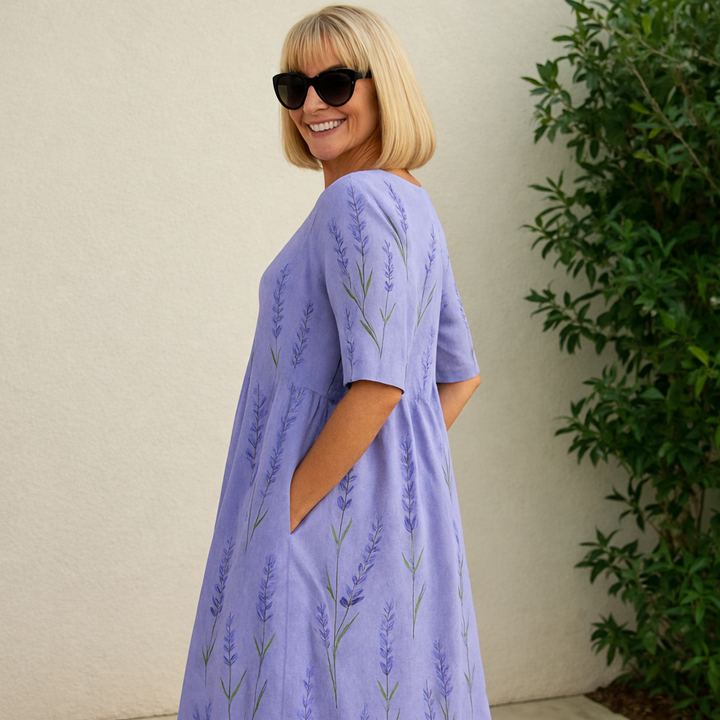Lily | Robe Midi - Confort Sans Effort