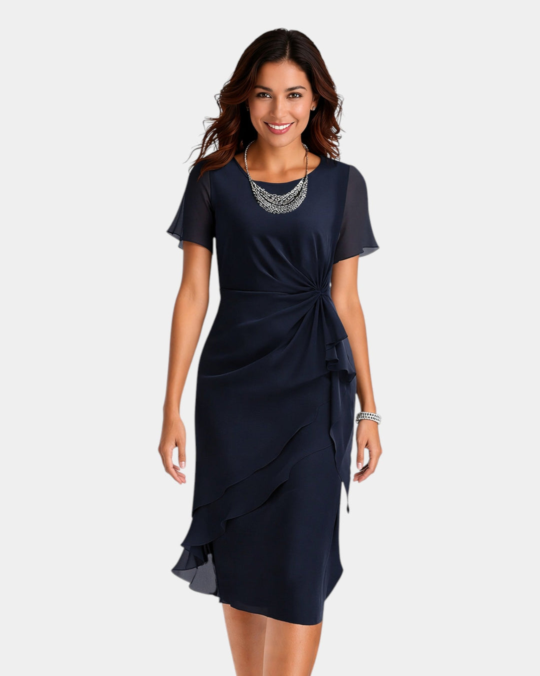 Marilou | Robe à taille froncée