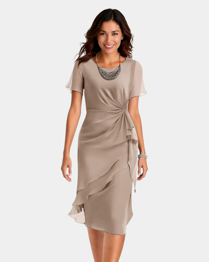 Marilou | Robe à taille froncée