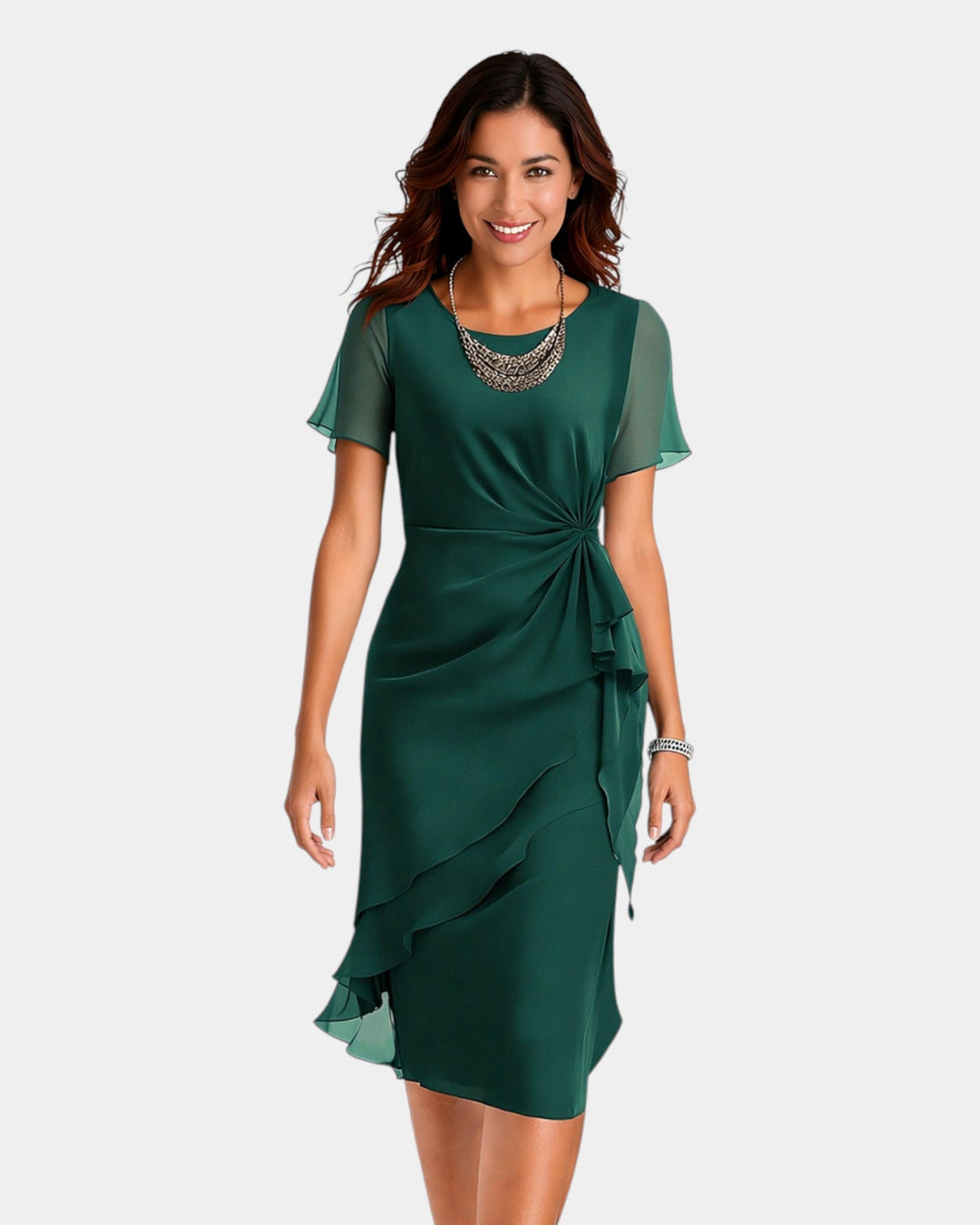 Marilou | Robe à taille froncée