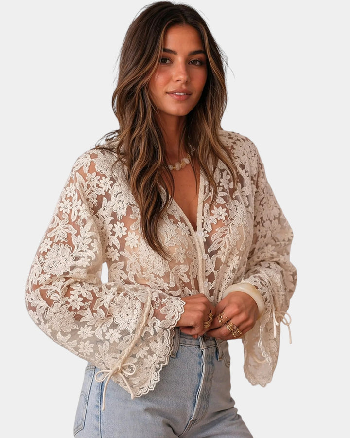 Berthe | Chemise élégante brodée