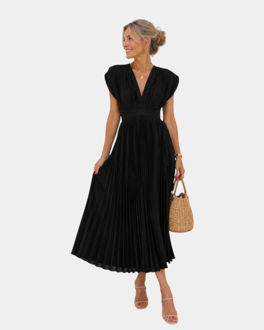 Colombe | Robe longue fluide