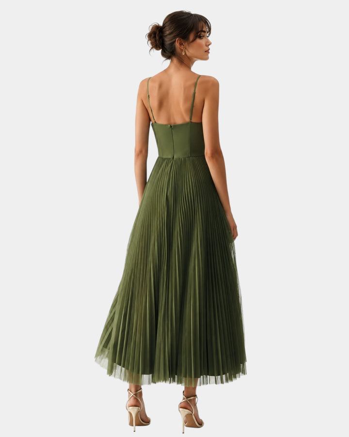 Perline | Robe midi élégante