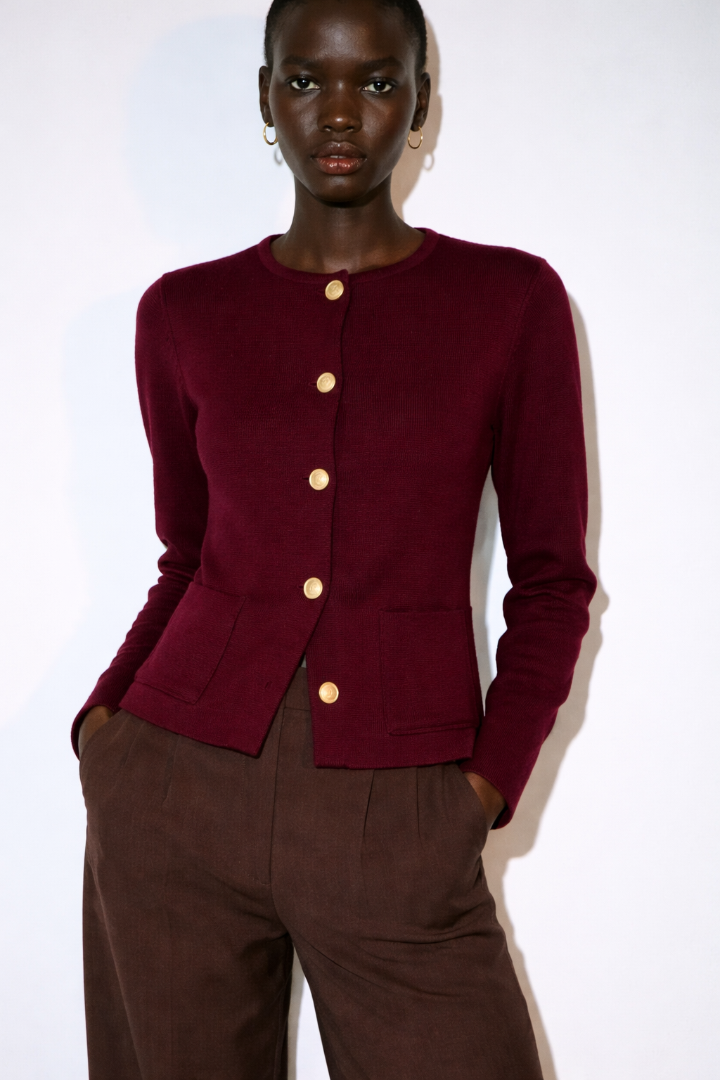 Anne | Cardigan en laine mérinos