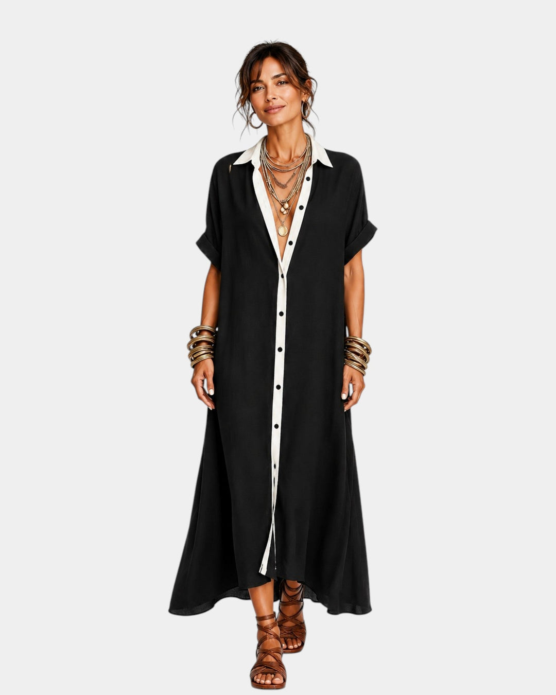 Béryl | Robe inspirée d’une chemise