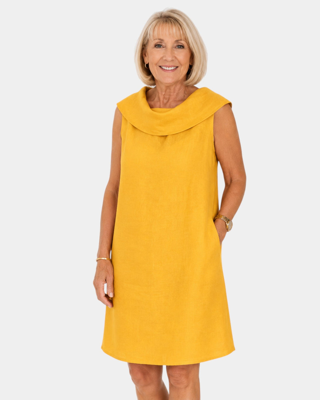 Hildegarde | Robe élégante sans manches