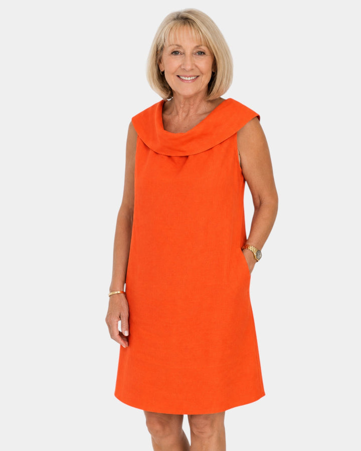 Hildegarde | Robe élégante sans manches