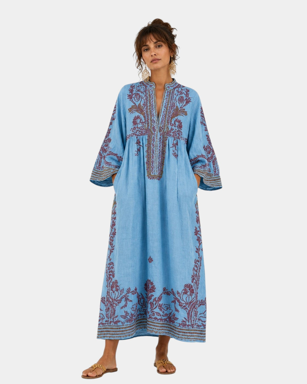 Aïssata | Robe boho au charme méditerranéen