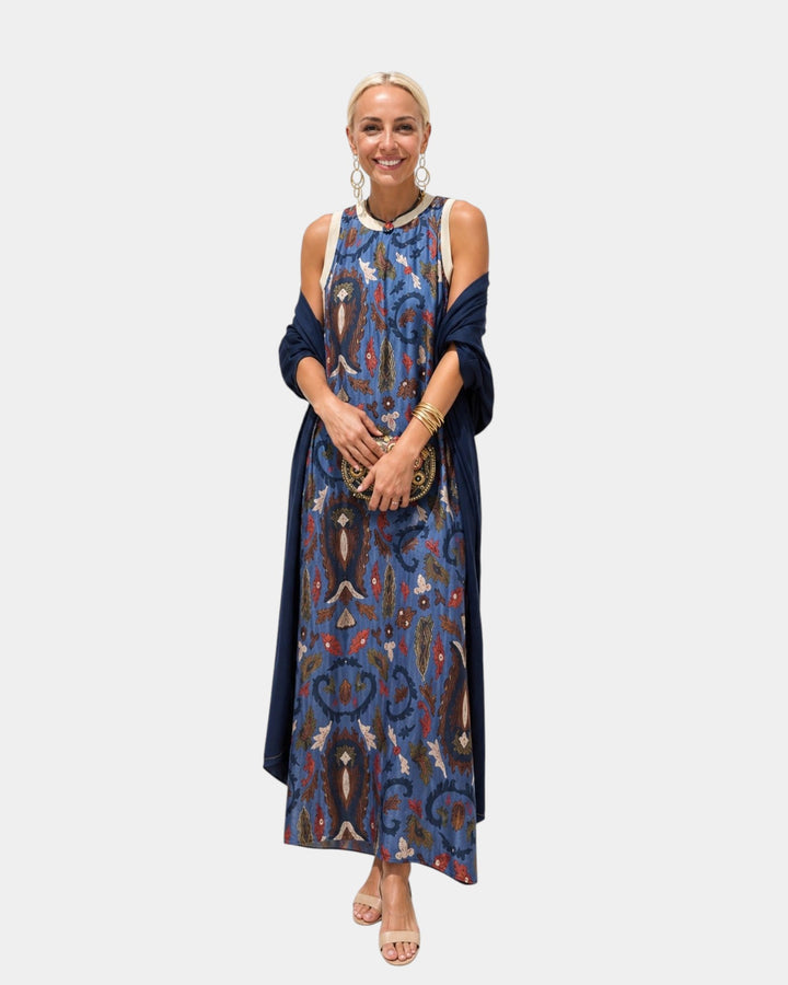 Lynette | Ensemble avec robe et gilet léger