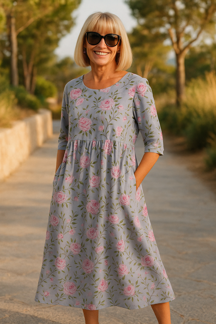 Lily | Robe Midi - Confort Sans Effort