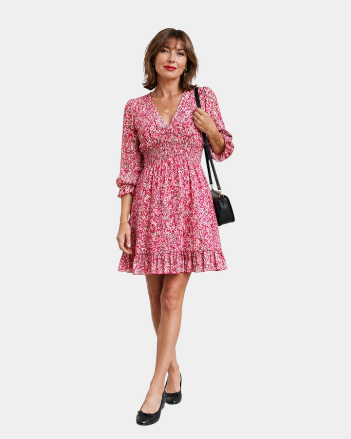 Adraste | Robe Florale Élégante