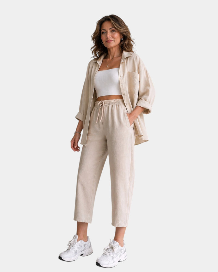 Pétronille | Ensemble léger chemise et pantalon