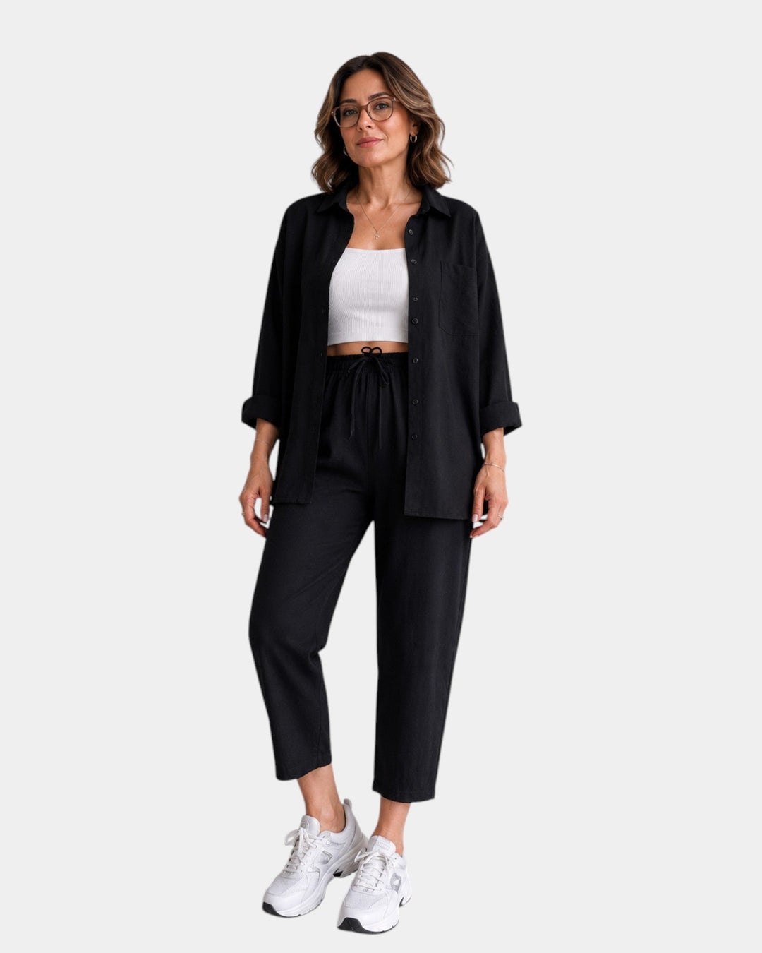 Pétronille | Ensemble léger chemise et pantalon
