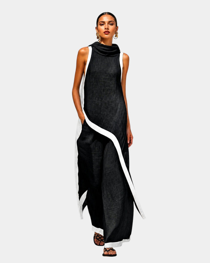 Nicaise | Ensemble élégant pantalon et blouse