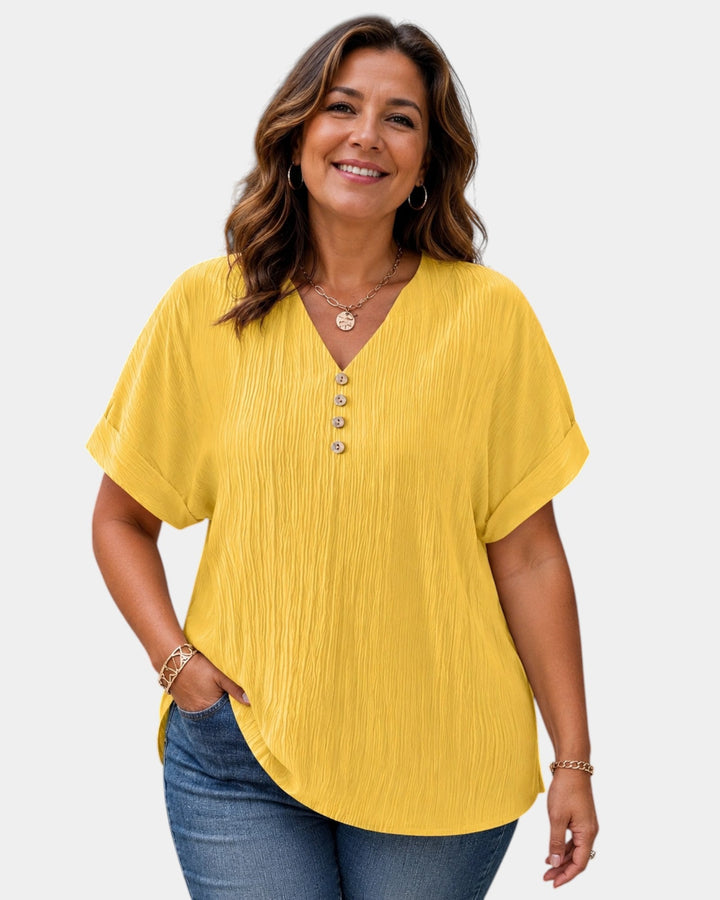 Alwena | Blouse à décolleté en V
