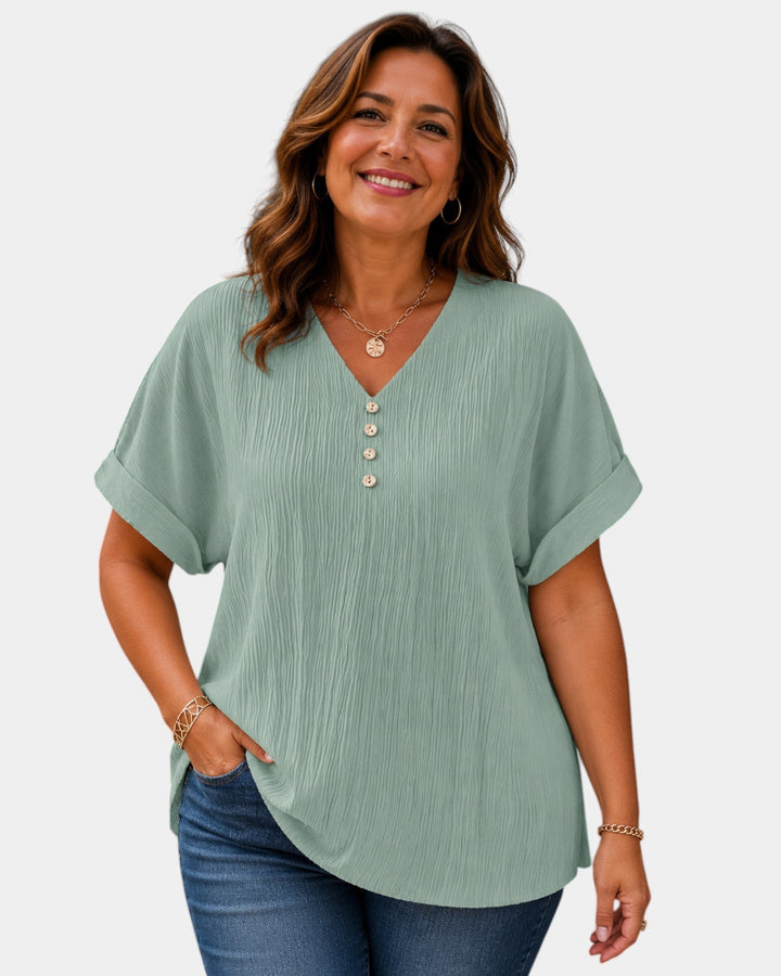 Alwena | Blouse à décolleté en V