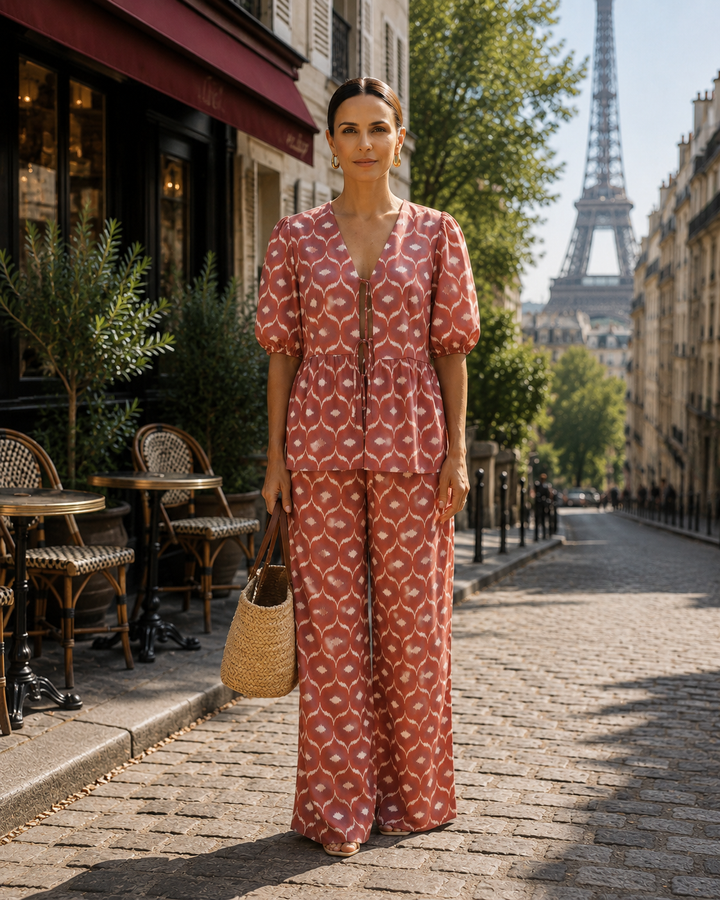Gaëtane | Ensemble décontracté chic en deux pièces