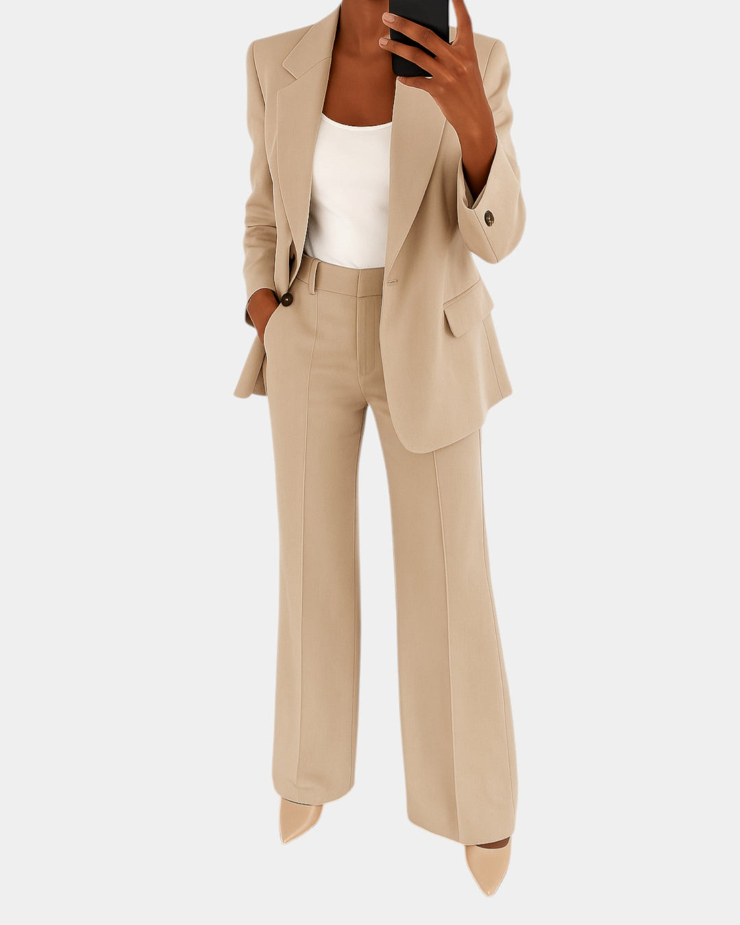 Aya | Ensemble pantalon avec blazer