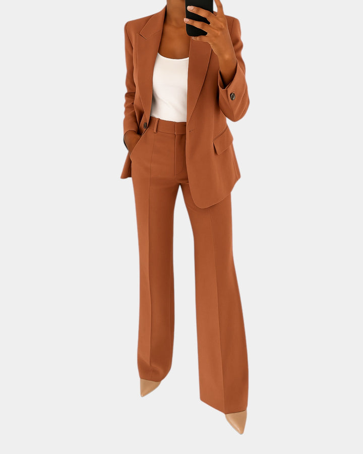 Aya | Ensemble pantalon avec blazer