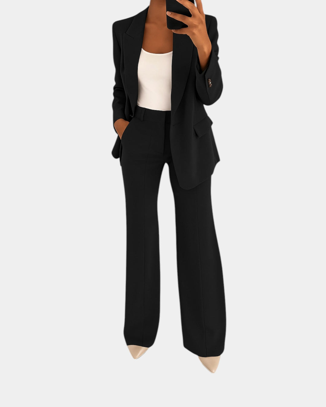 Aya | Ensemble pantalon avec blazer