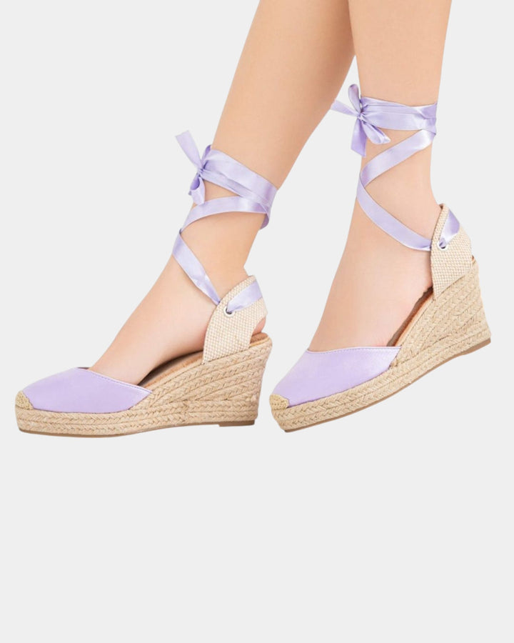 Denise | Espadrilles à talons hauts